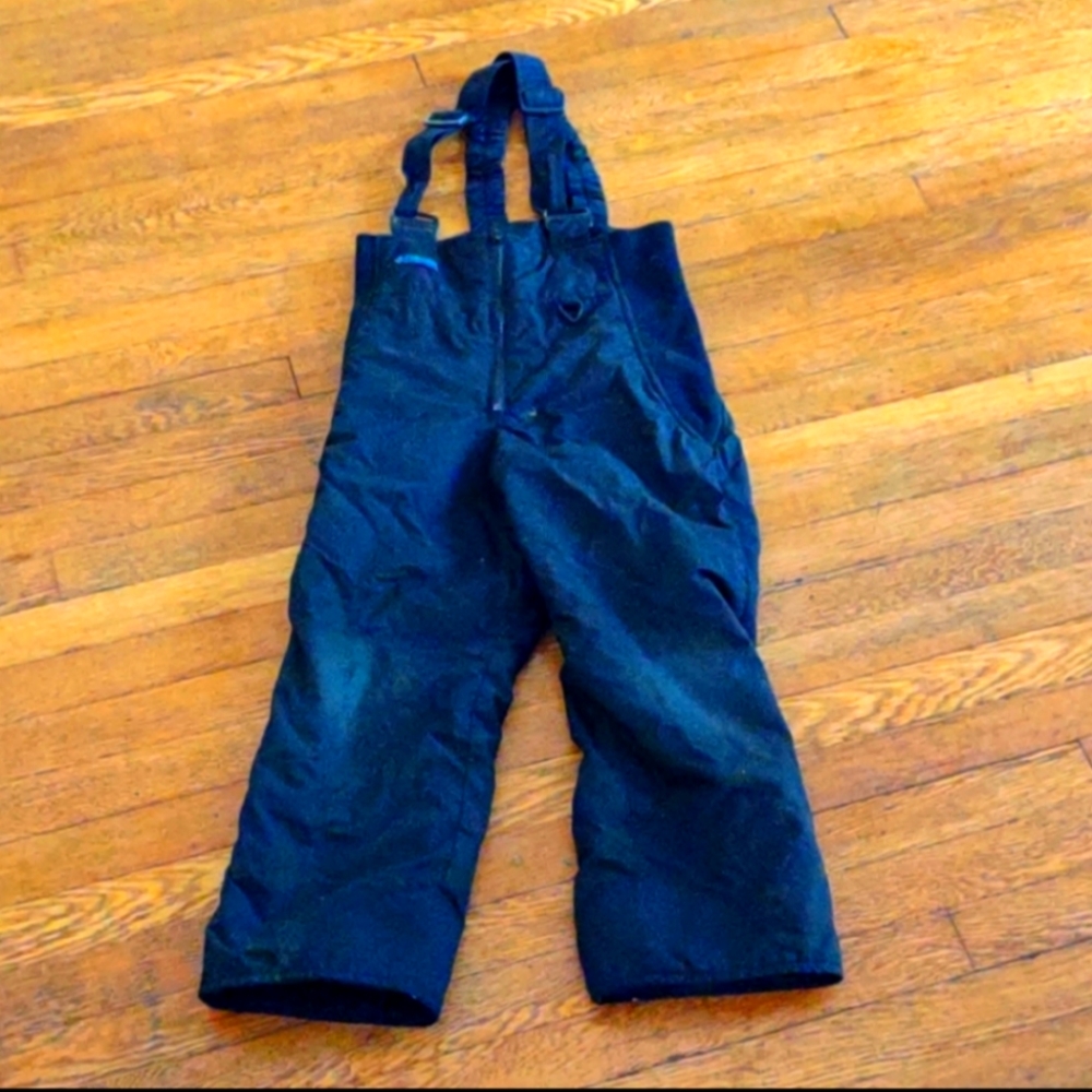 Columbia Black Kids Snow Bib Overalls